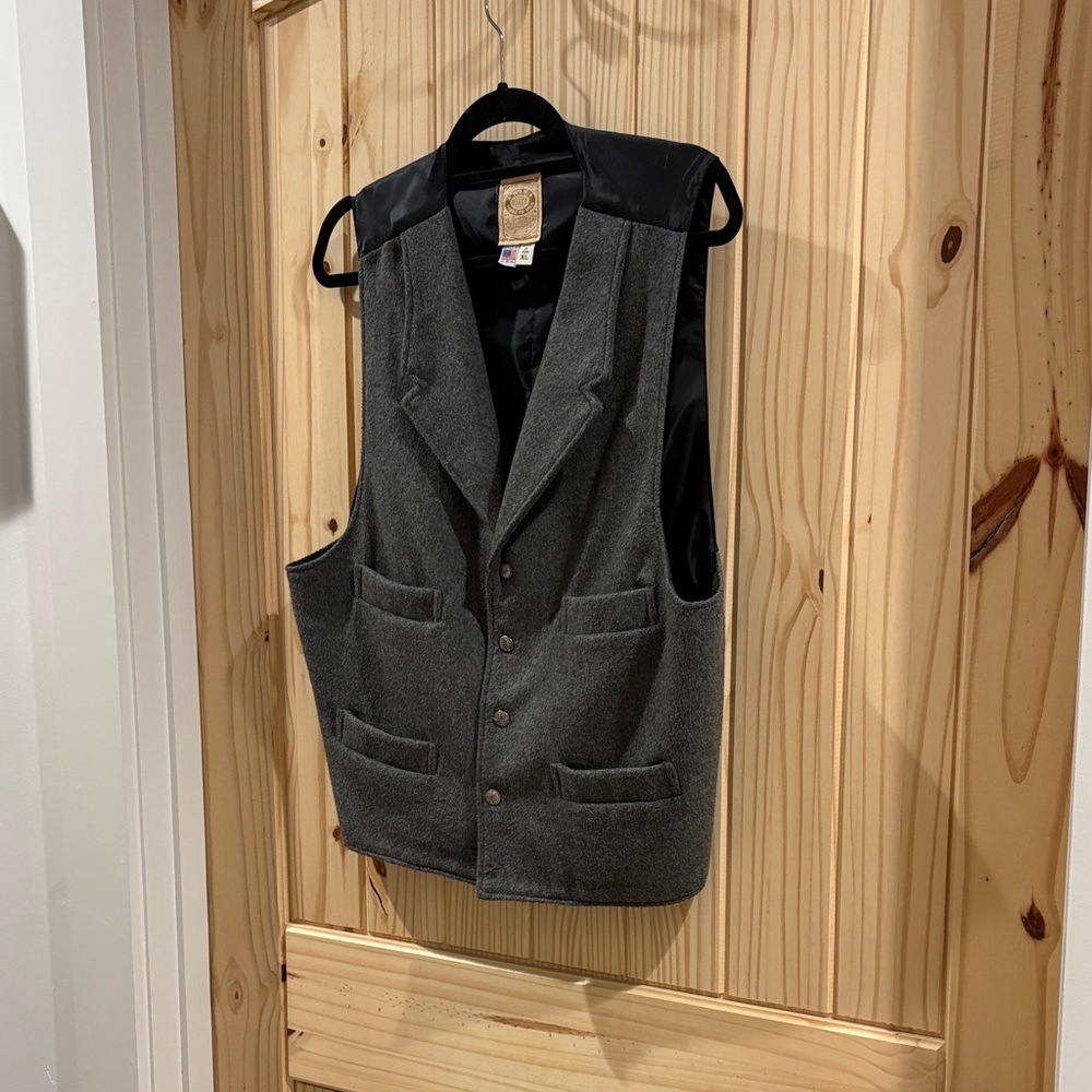 Gray Men's Vest